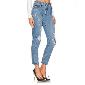 Levi’s 501 Skinny Button Button Down Jean Sz 26